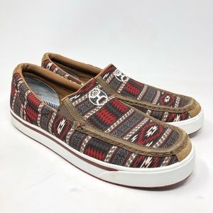 Men’s Hooey Slip On Loafers MHYC023 Size 12M